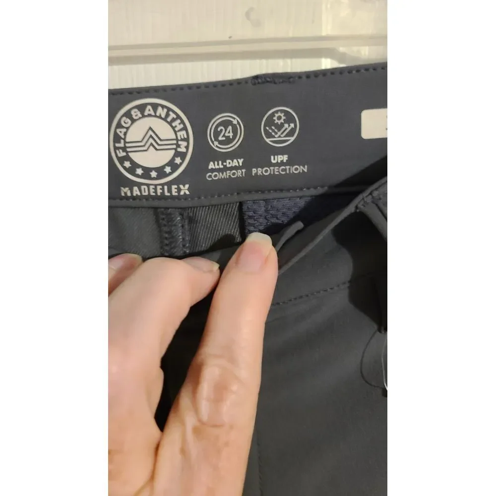 Golf Pants Flag and Anthem Madeflex Mens Size‎ 30/32 Athleisure NWT